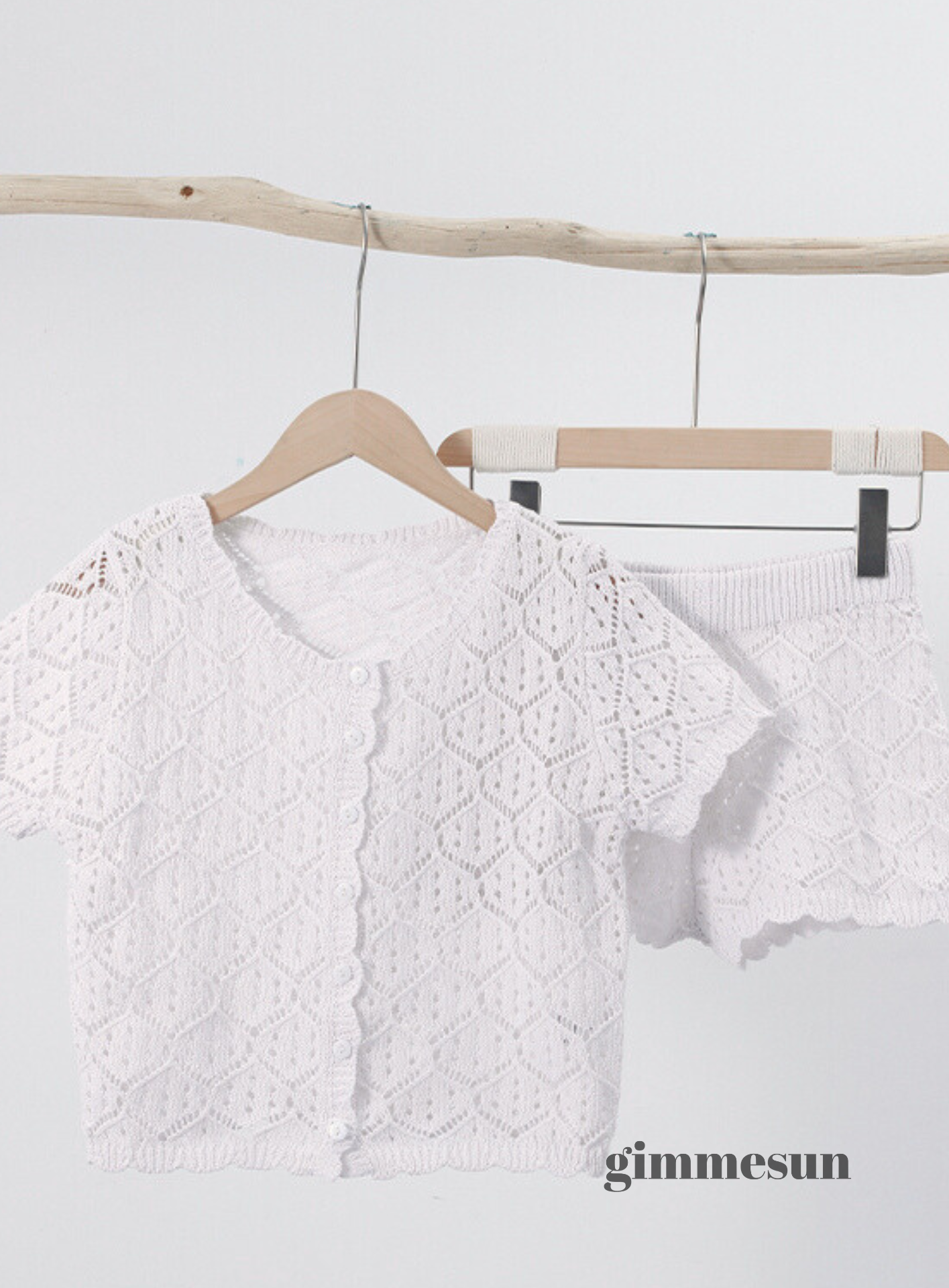 Sun-Kissed Crochet Beach Cover-Up Set