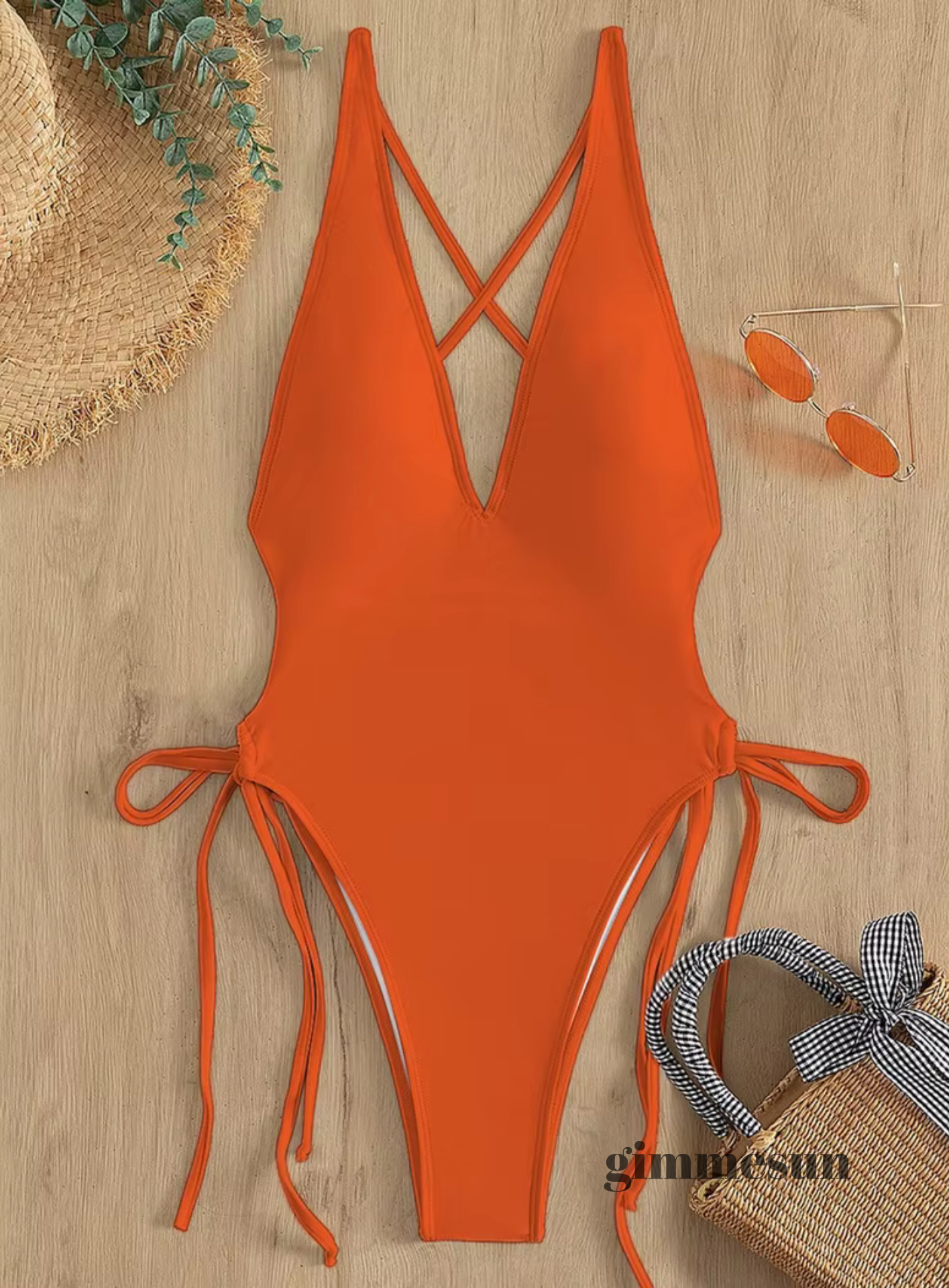 Laguna Lace-Up One-Piece