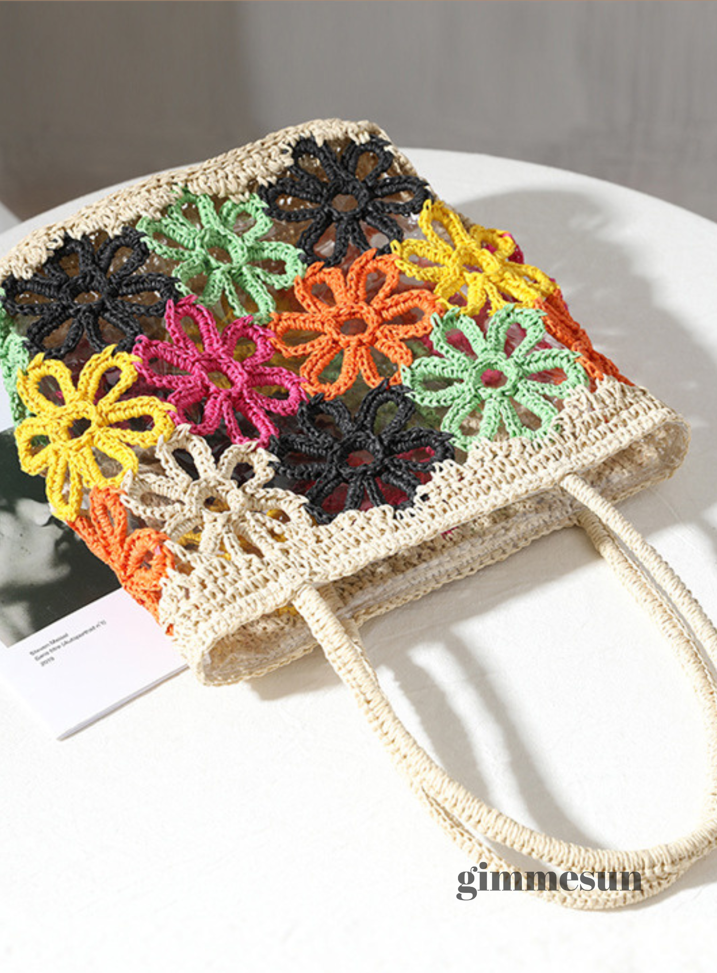 Coral Bloom Tote
