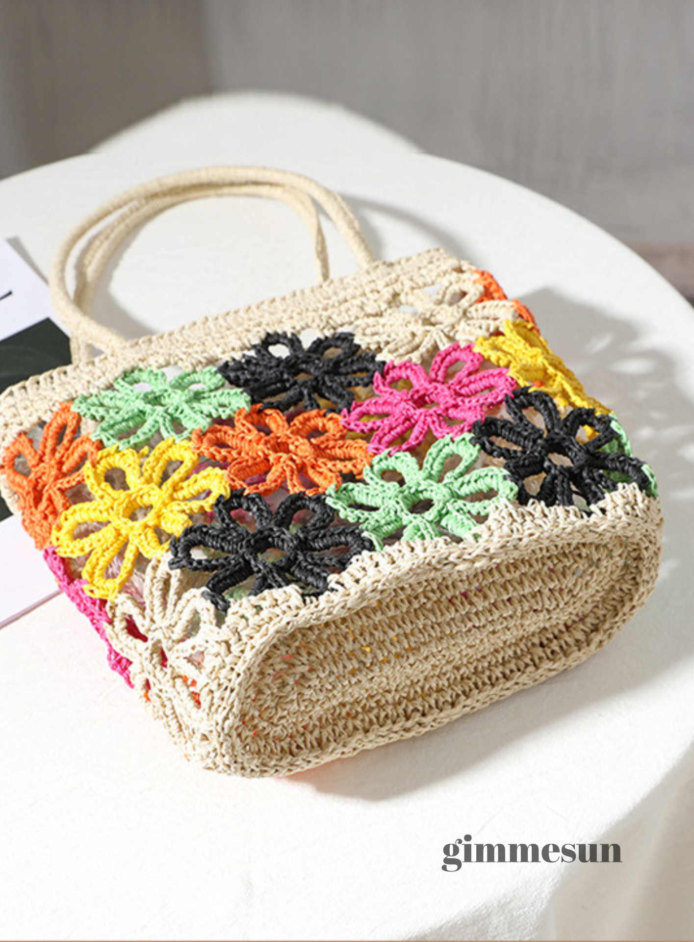 Coral Bloom Tote