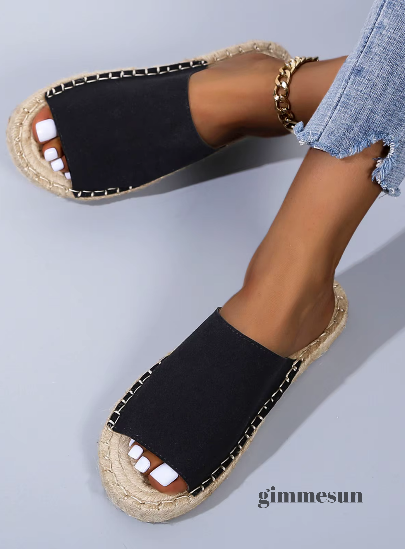 Shoreline Leather Slide Sandals