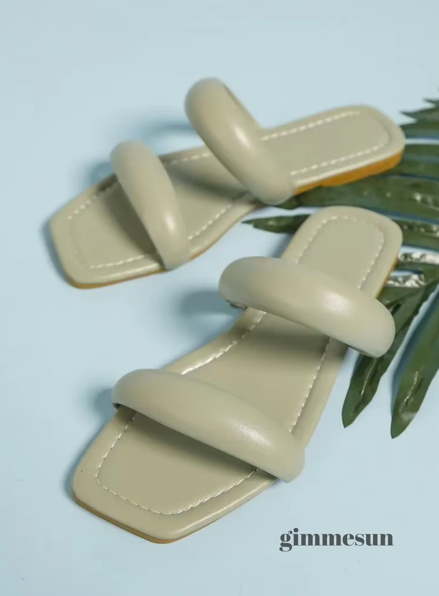 Seashell Sands Square Toe Slides