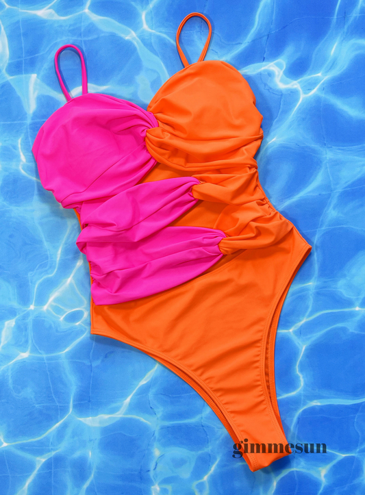 Sunset Edge Contrast One-Piece