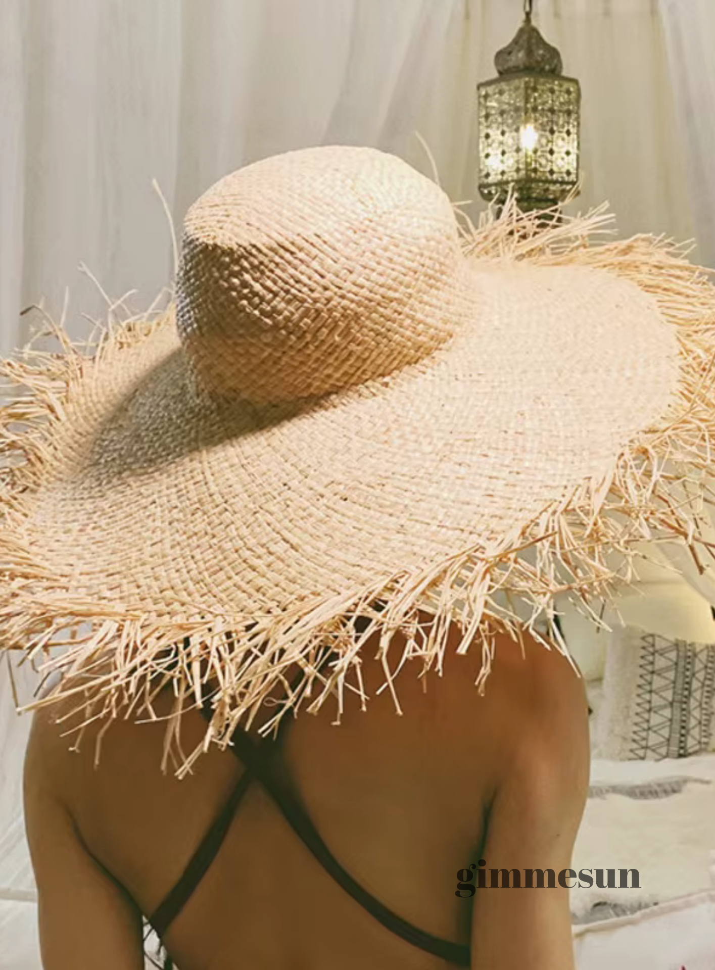 Sunrise Stroll Raffia Straw Hat
