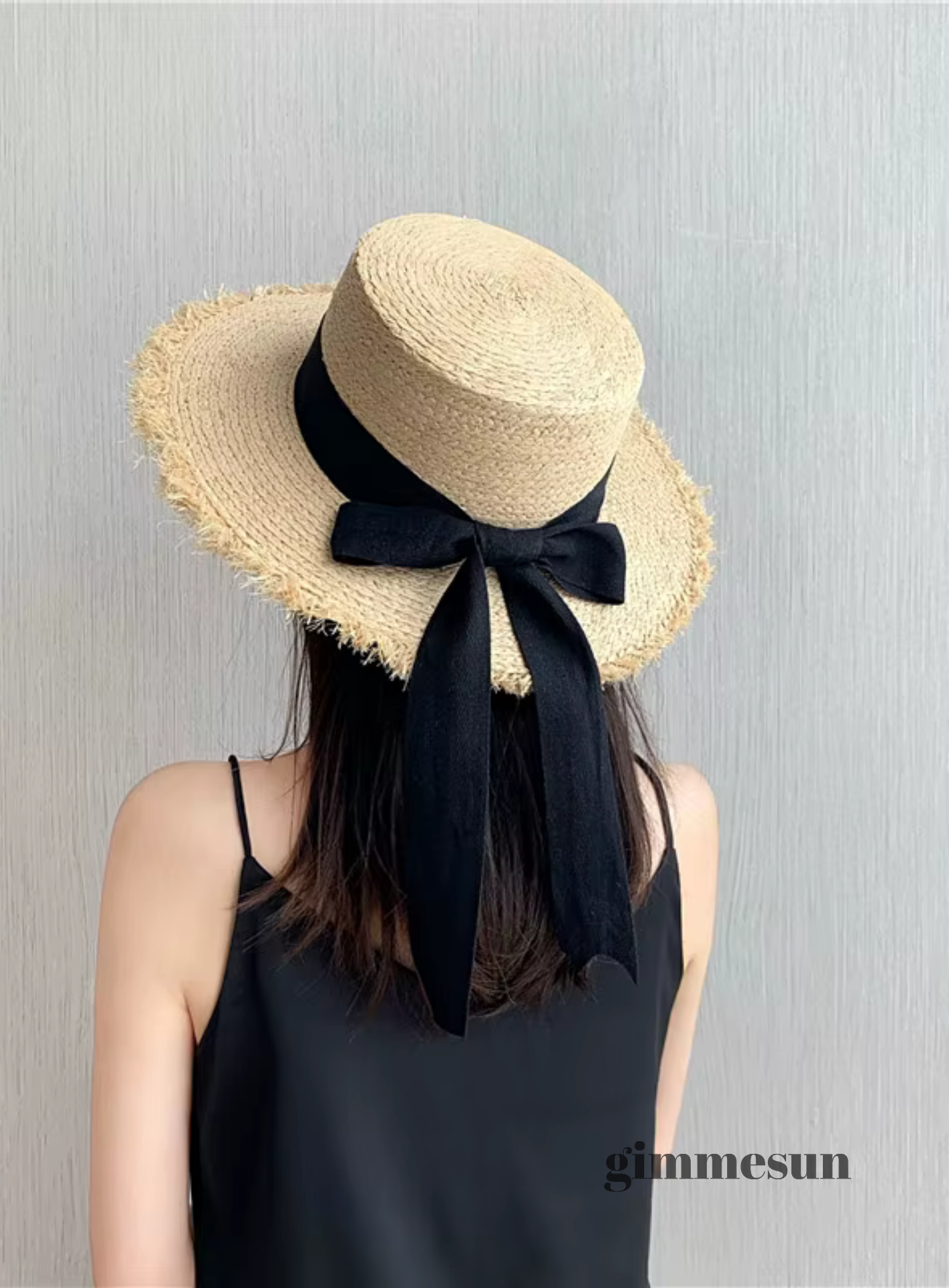 Riviera Raffia Wide Brim Hat