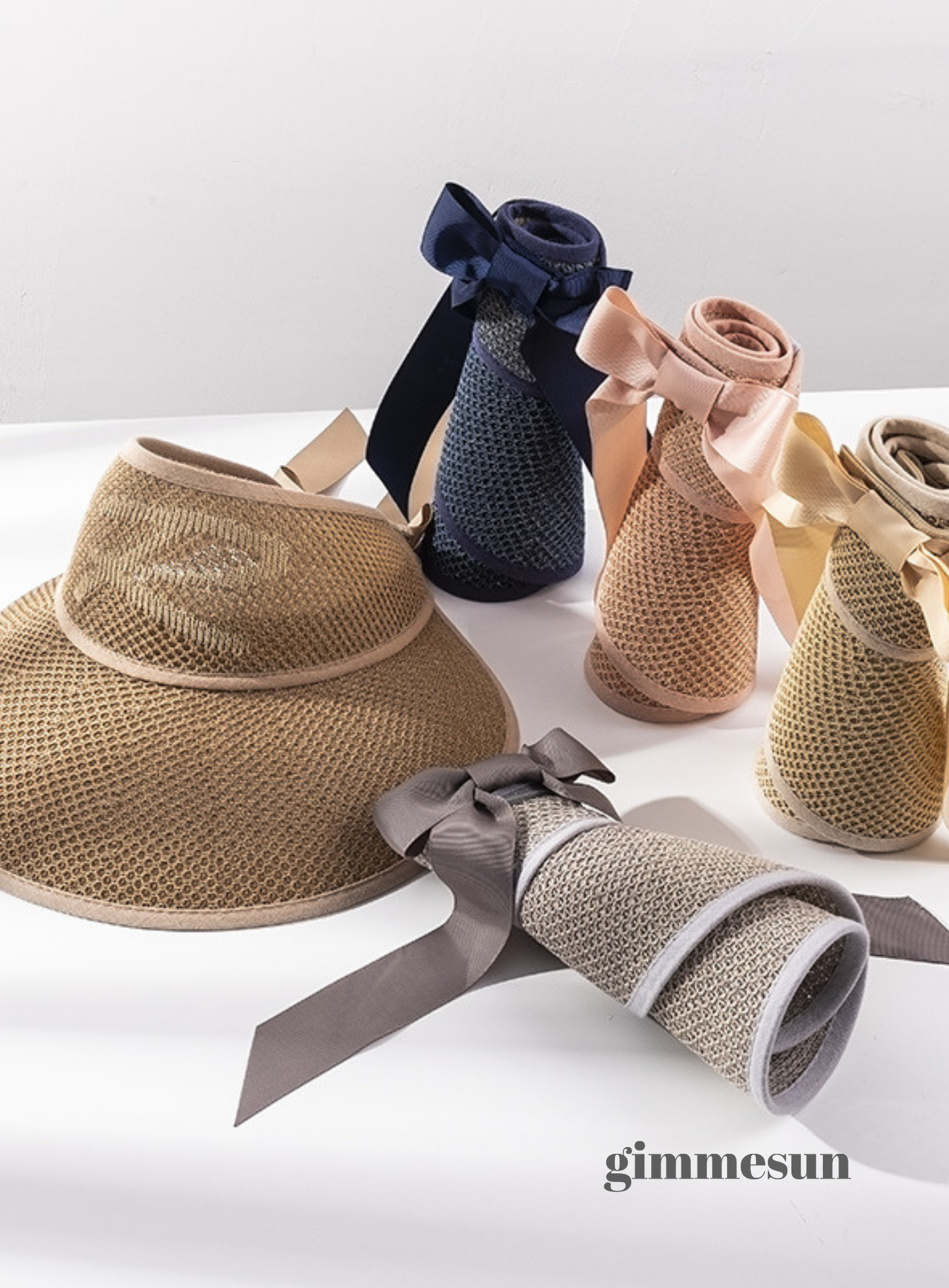 Sunlit Breeze Bow Visor Hat