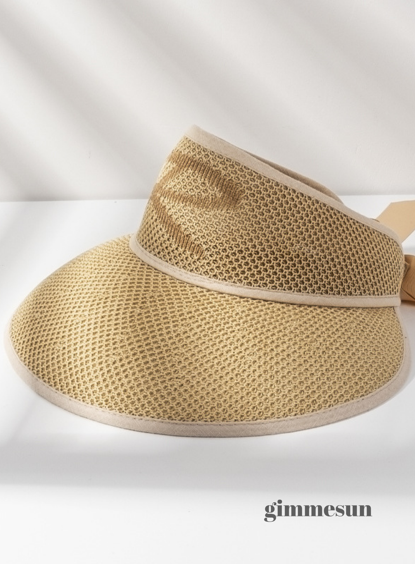 Sunlit Breeze Bow Visor Hat